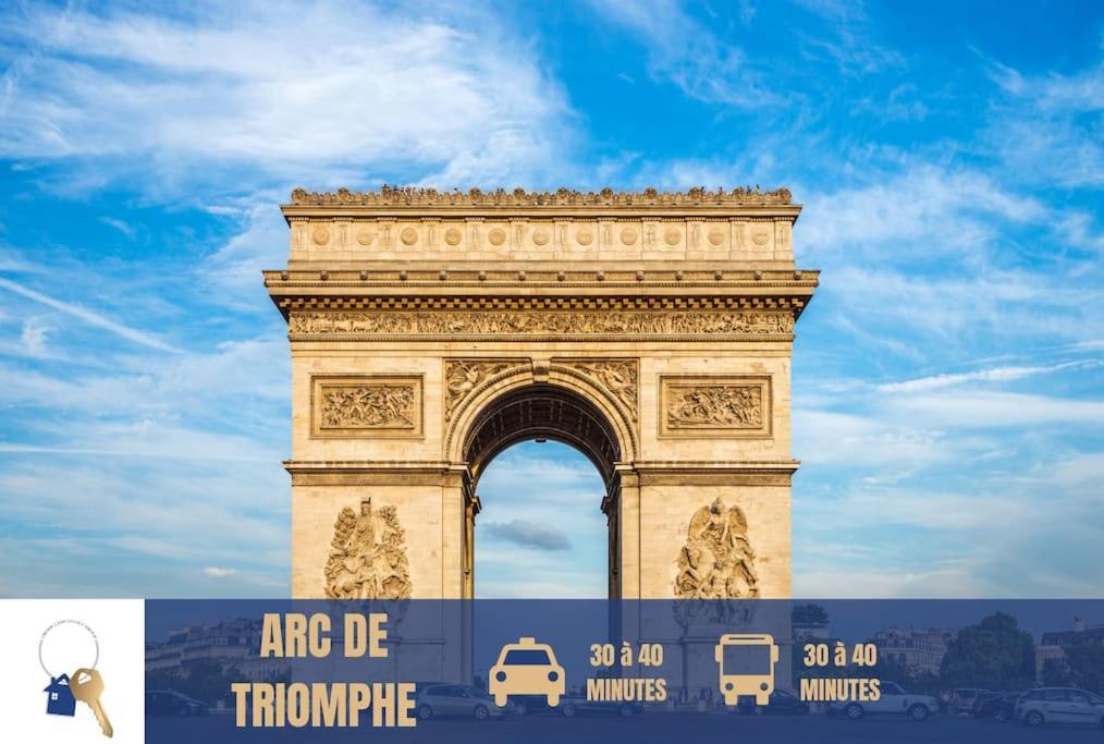 Apartament 9 Min From Chateau De Vincennes - Paris & Disney Saint-Maurice  Zewnętrze zdjęcie
