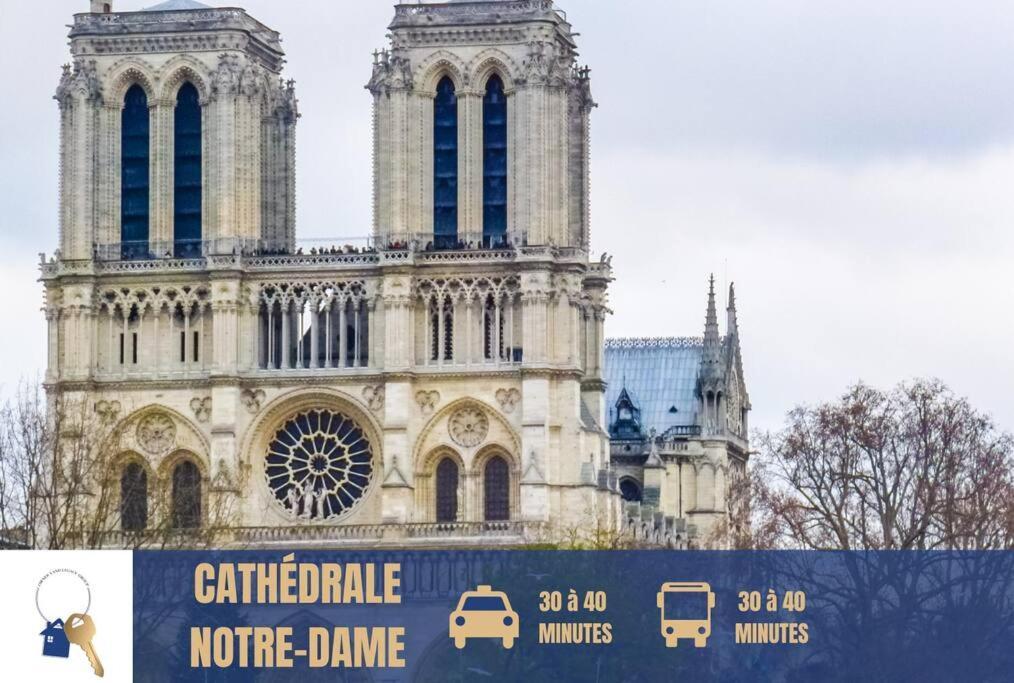 Apartament 9 Min From Chateau De Vincennes - Paris & Disney Saint-Maurice  Zewnętrze zdjęcie